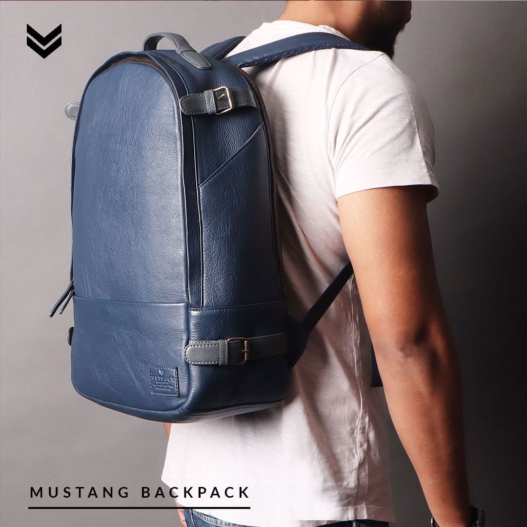 Mustang Leather Backpack