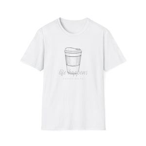 Life Happens Coffee Helps-T-Shirt