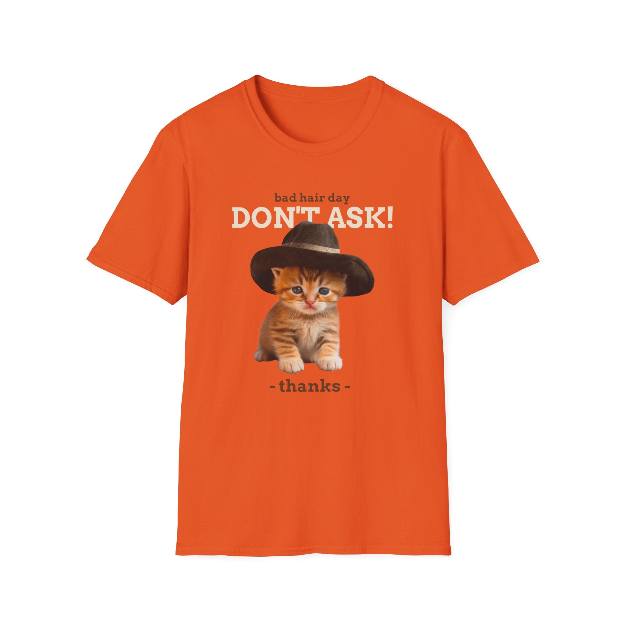 Bad Hair Day Cat T-Shirt