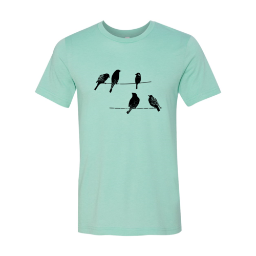 DT0250 Birds On Wire Shirt