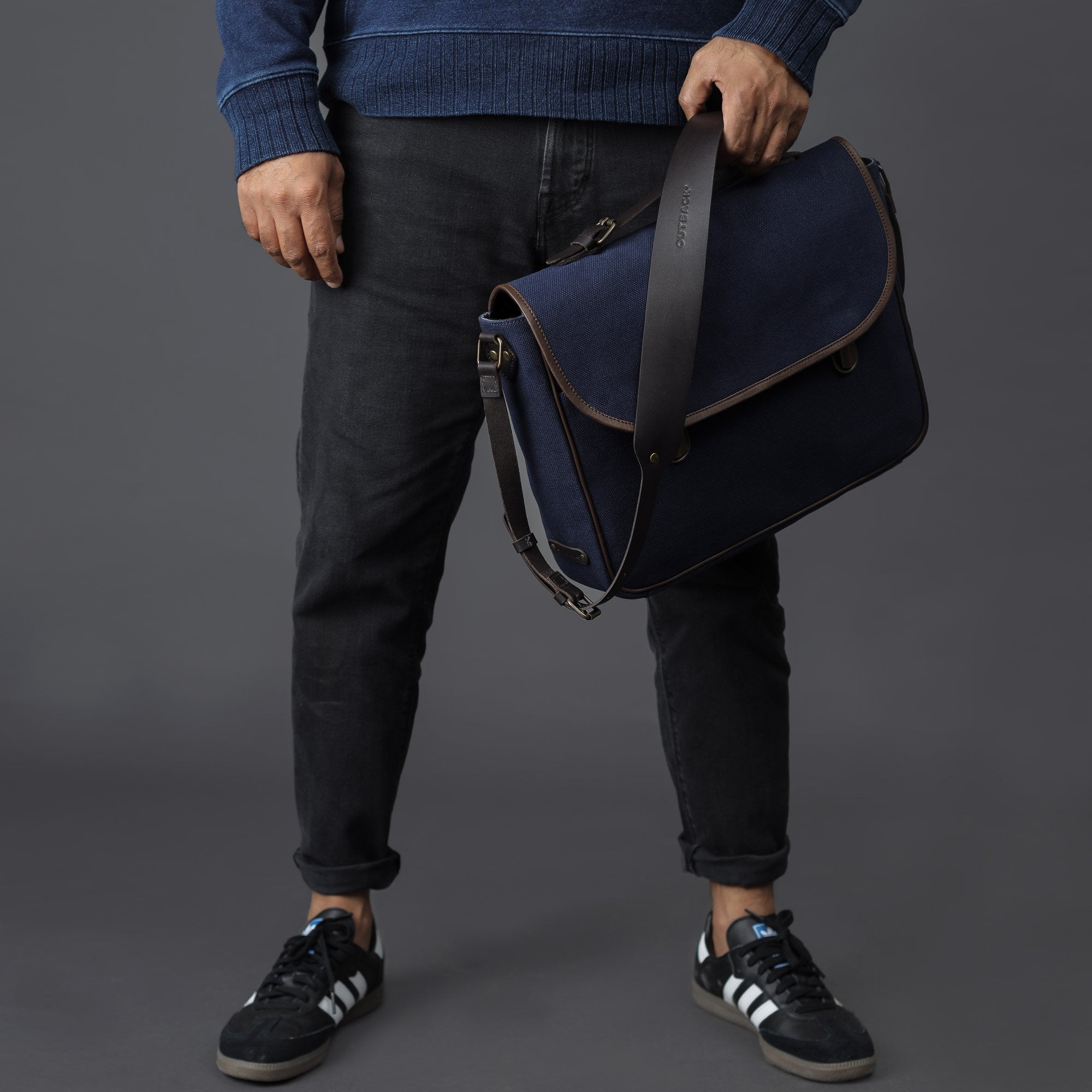 London Canvas Briefcase