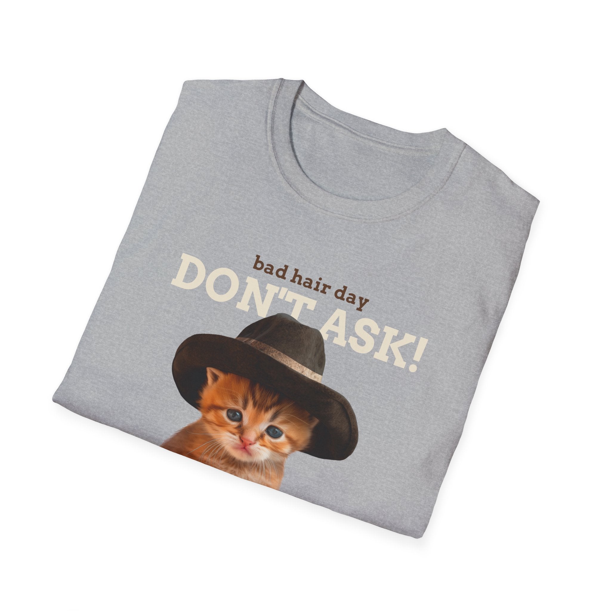 Bad Hair Day Cat T-Shirt