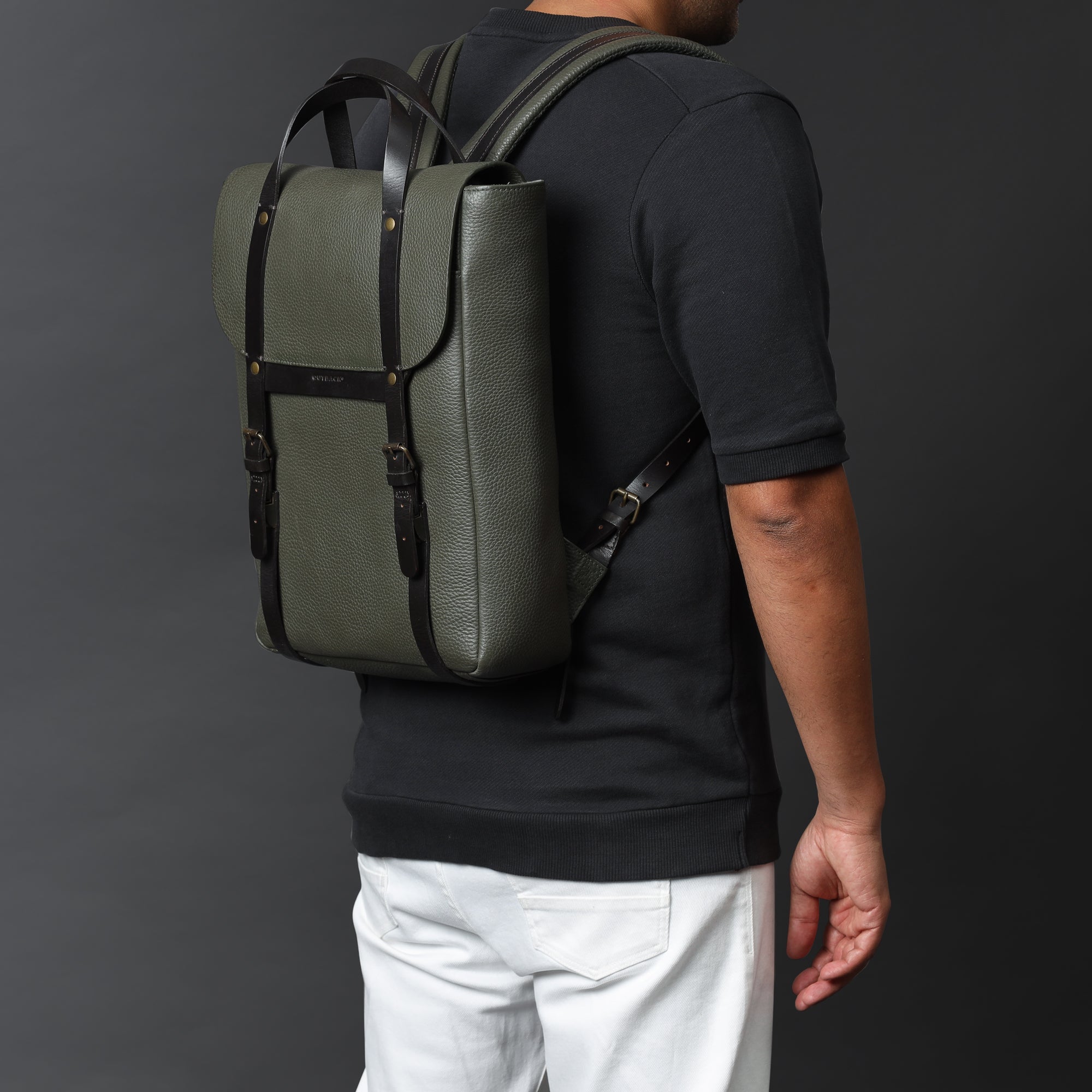 Oslo Leather Backpack