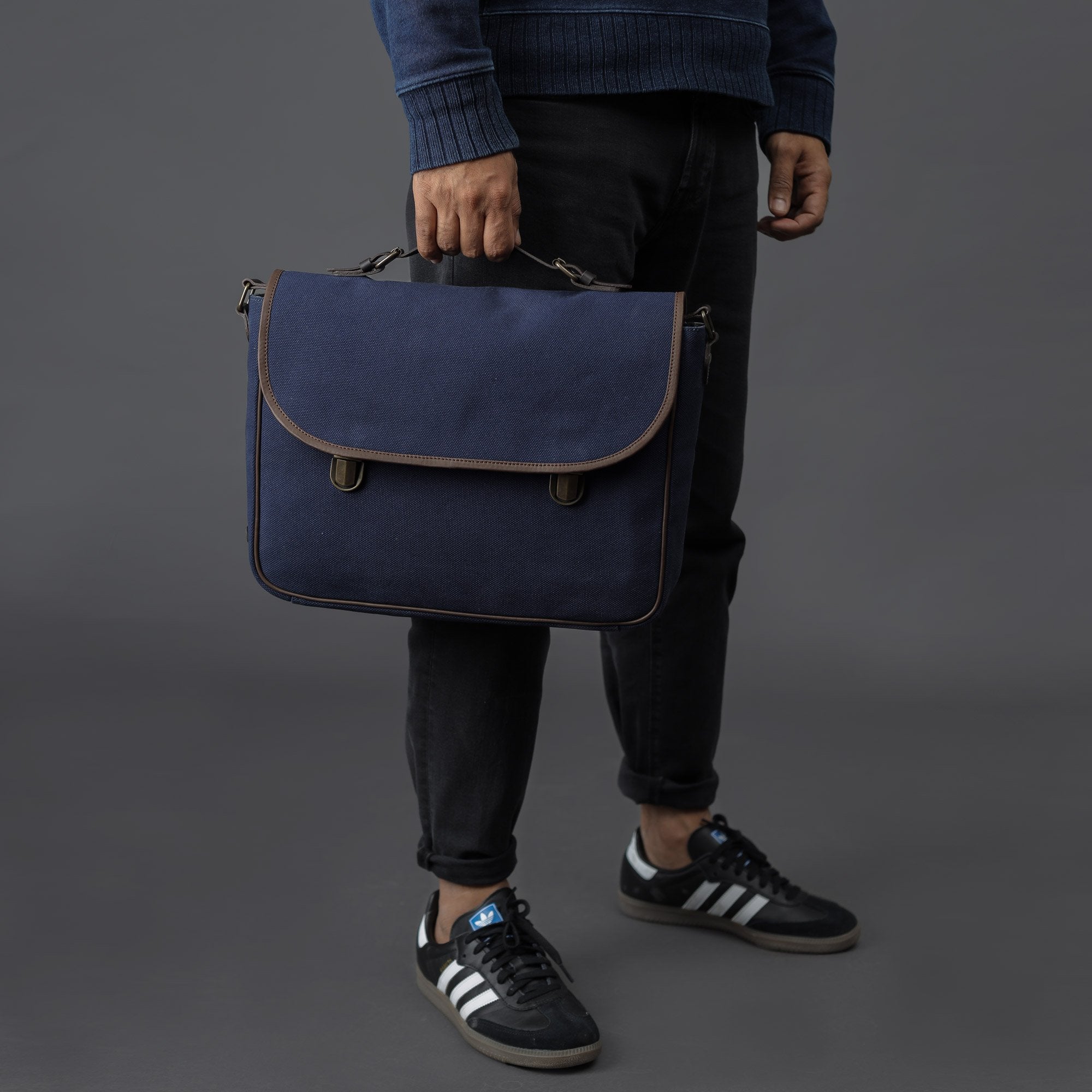 London Canvas Briefcase