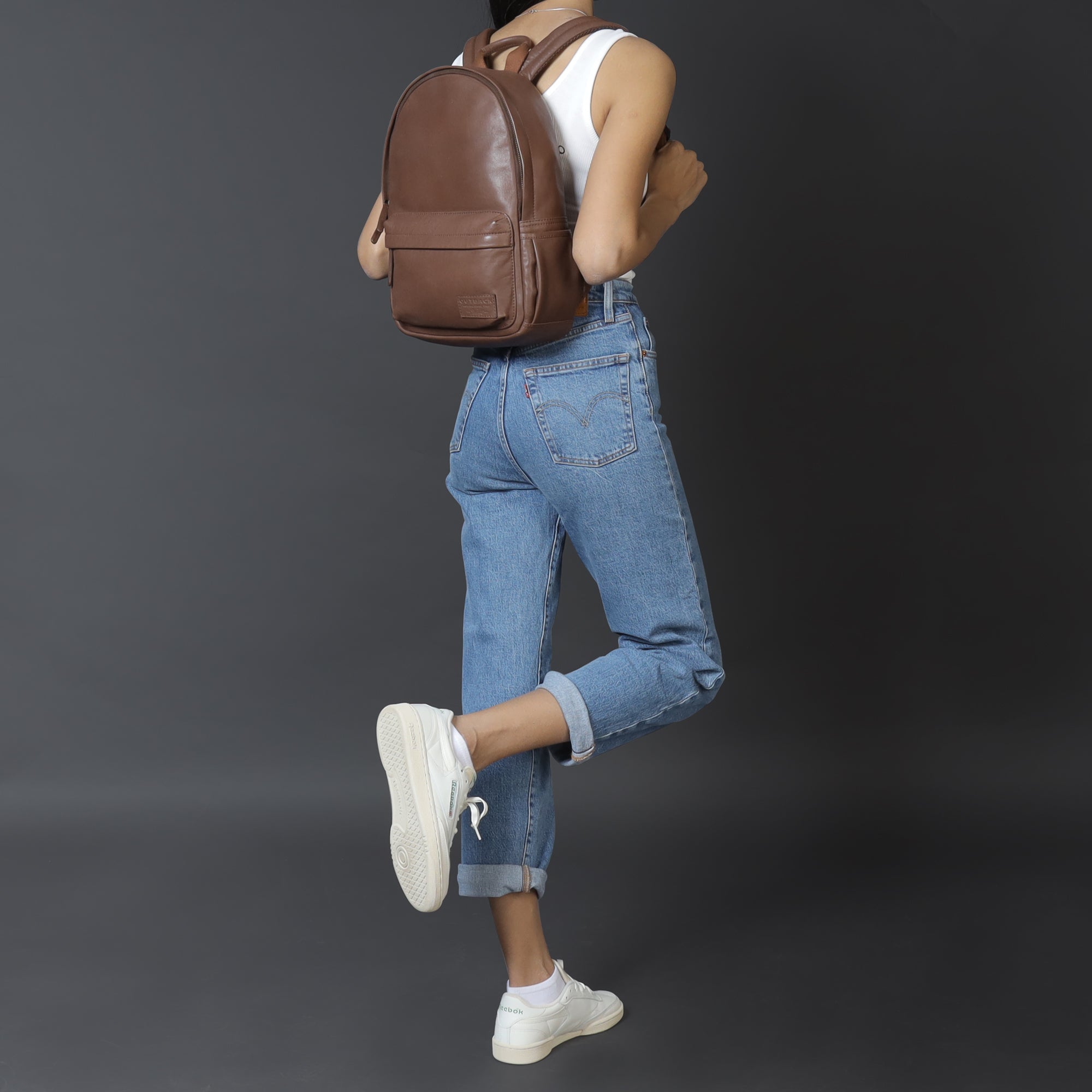 Mini Journey Leather Backpack