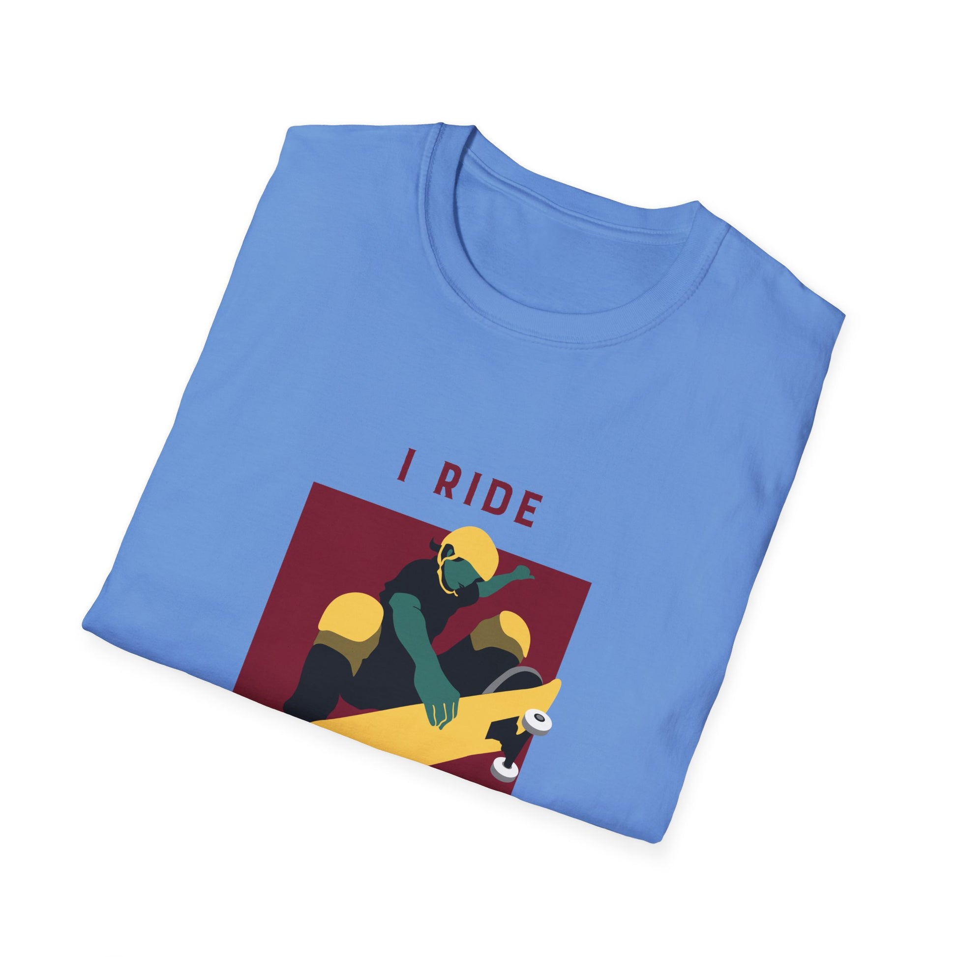 I Ride Concrete Waves T-Shirt-The Friend Kloset