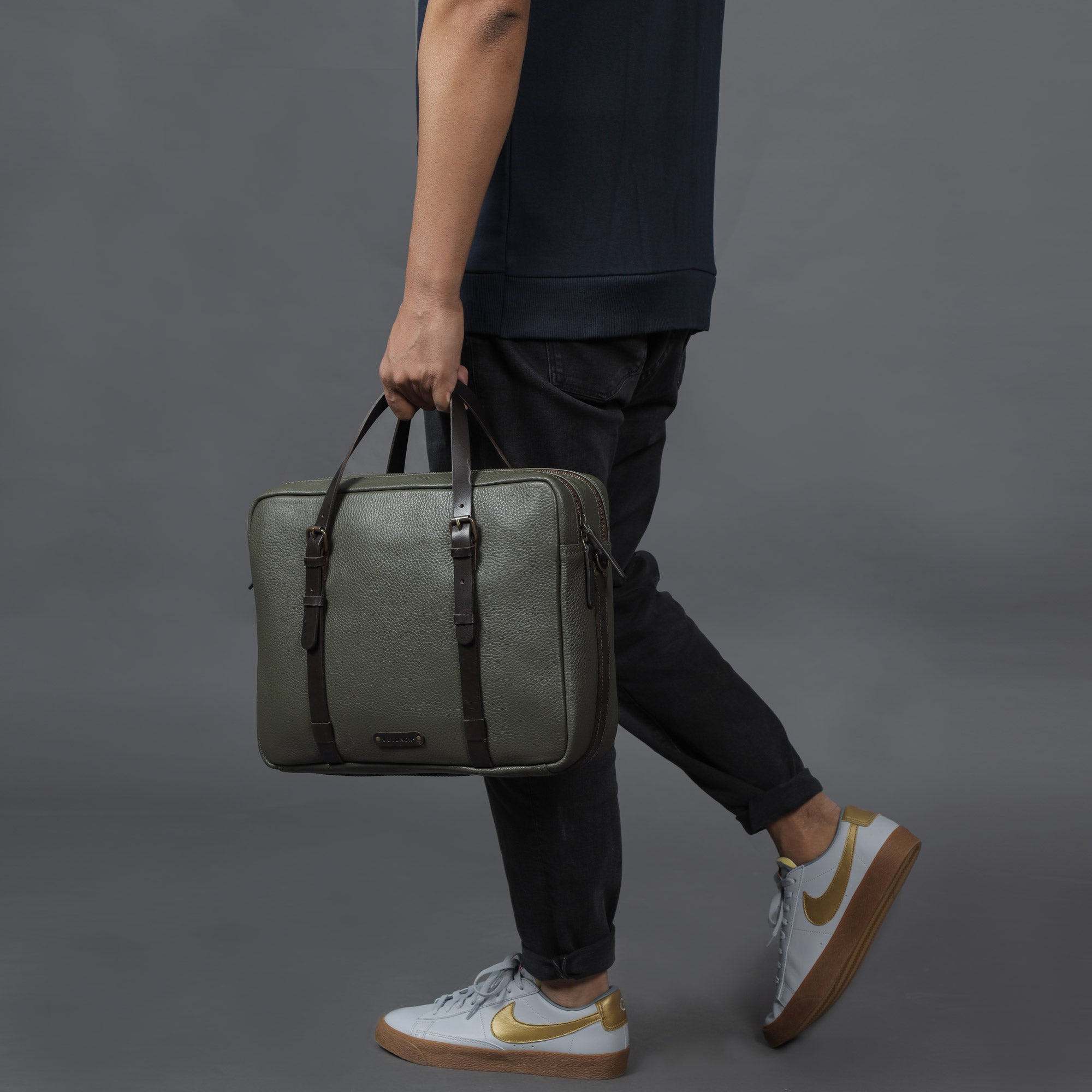 Miami Leather Briefcase