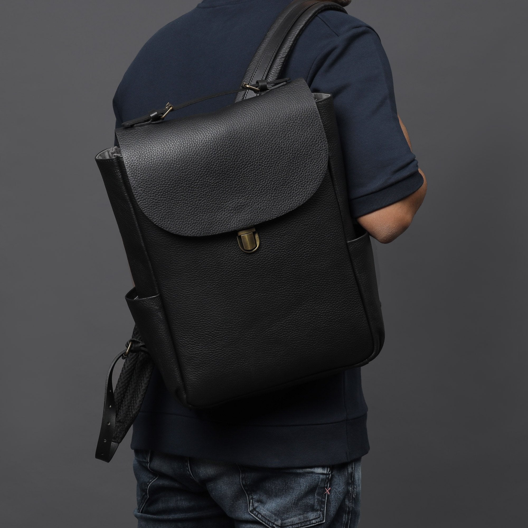 London Leather Backpack