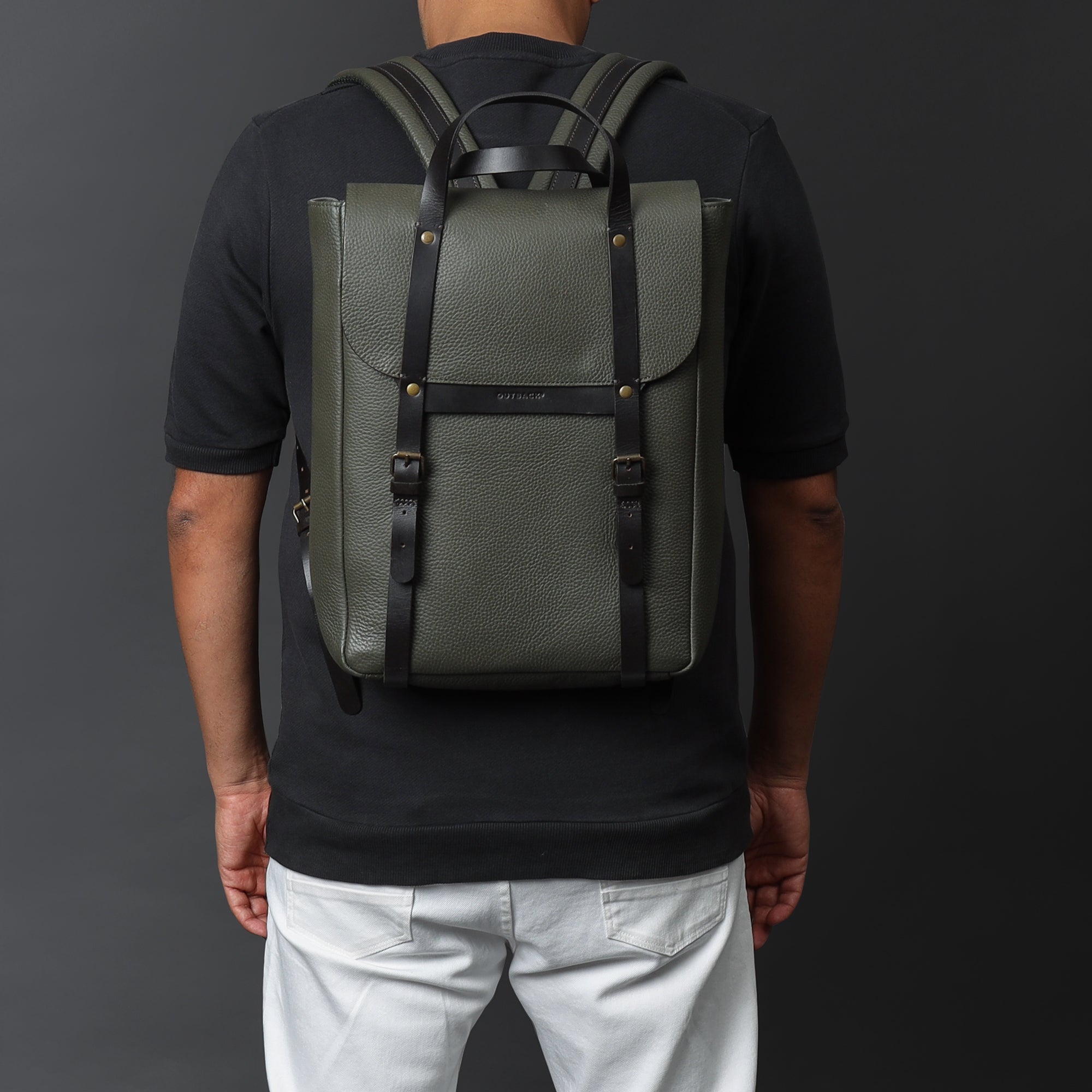 Oslo Leather Backpack