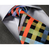 Men's jacquard Multi Check Premium Neck Tie With Gift Box