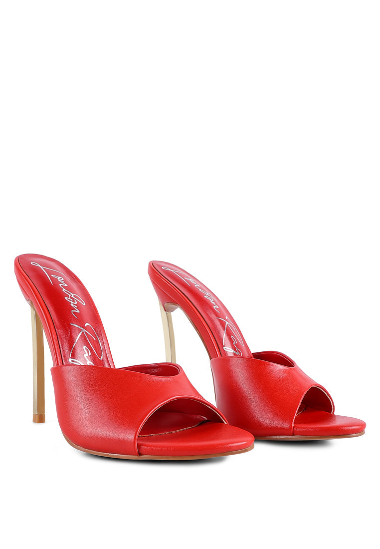 Bff Choice Slip-On Stiletto Sandals "