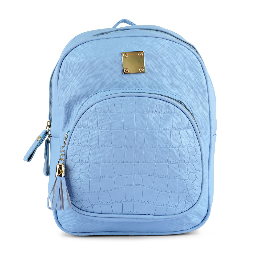 Croc Patterned Mini Backpack