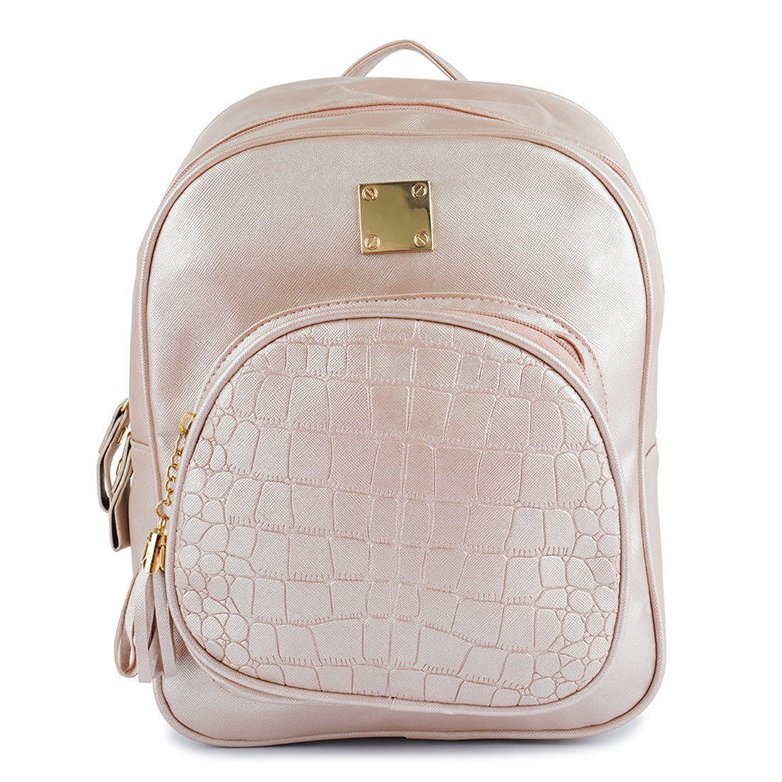 Croc Patterned Mini Backpack