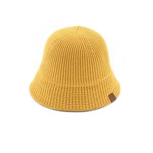 CC Beanie Ribbed Knit Adjustable Bucket Hat by Truly Contagious