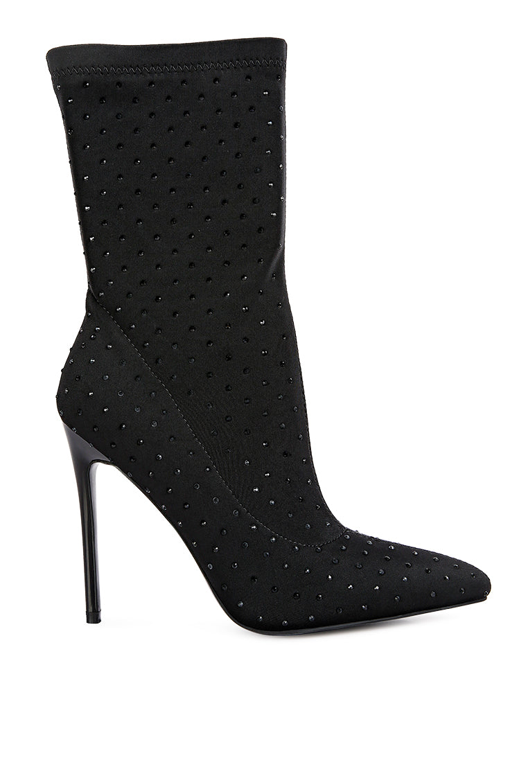 Cheugy Embellished Ankle Boots