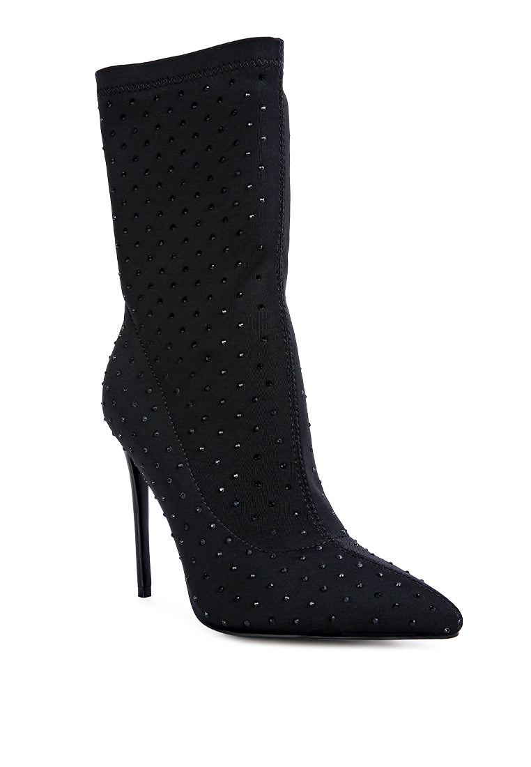 Cheugy Embellished Ankle Boots