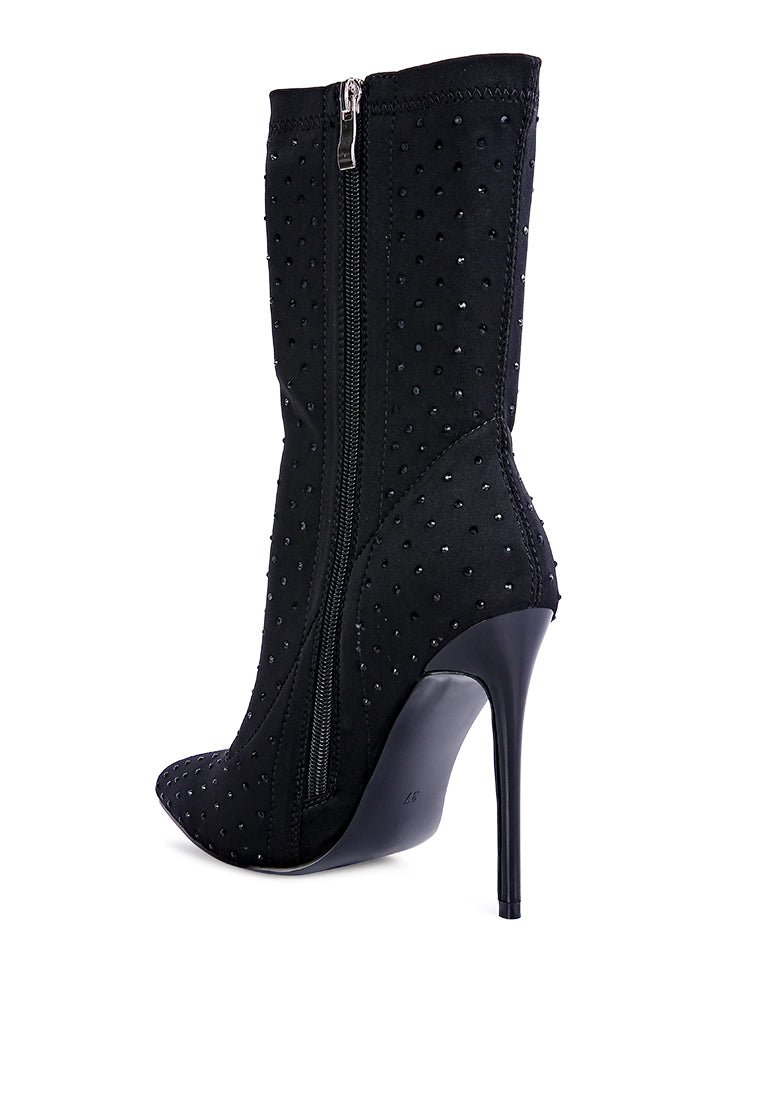 Cheugy Embellished Ankle Boots