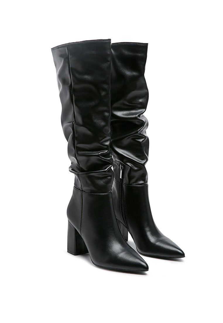 Hanoi Knee High Slouch Boots