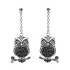 Mid-Nighter Owl Earrings