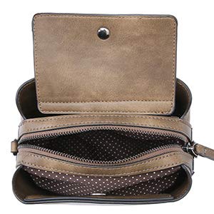 small crossbody bag triple multipockets