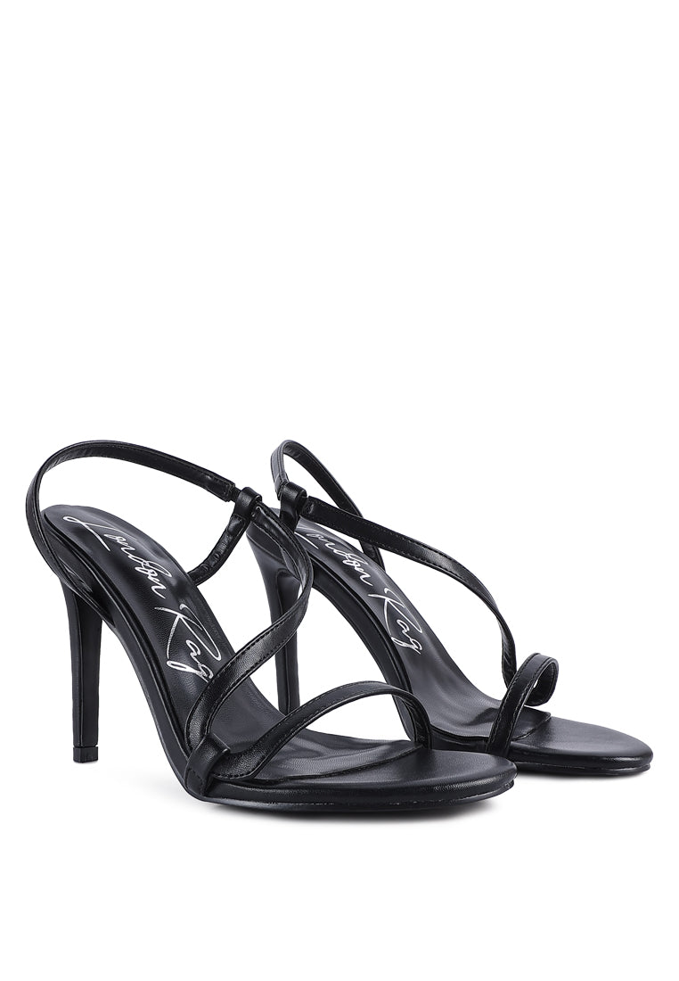 Epoque Heeled Strappy Slingback Sandals