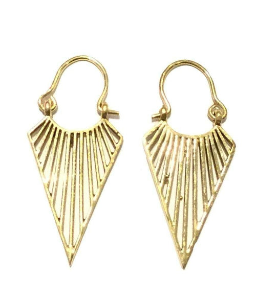 Triangular Statement Earrings