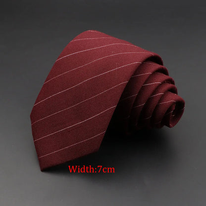 Men's 6cm Handmade Cotton Skinny Tie – Grey Plaids, Solids, & Stripes