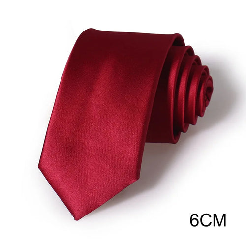 HUISHI Solid Color Neckties