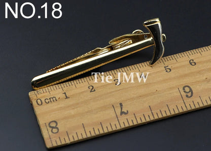 Chrome Stainless Steel Custom Shape Tie Clip