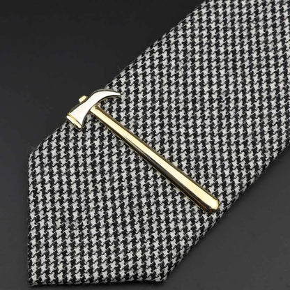 Chrome Stainless Steel Custom Shape Tie Clip