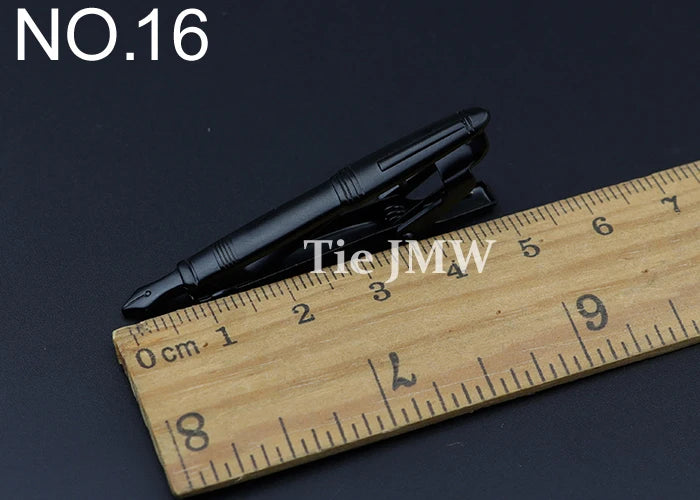 Chrome Stainless Steel Custom Shape Tie Clip