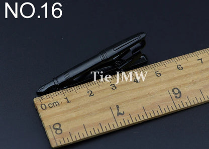 Chrome Stainless Steel Custom Shape Tie Clip