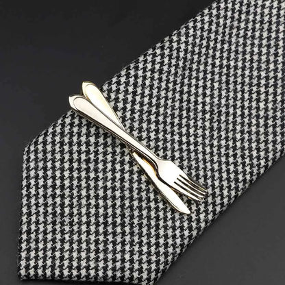 Chrome Stainless Steel Custom Shape Tie Clip