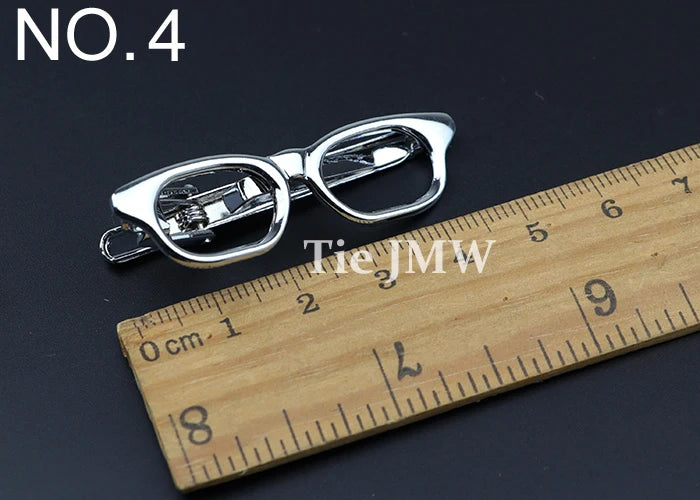 Chrome Stainless Steel Custom Shape Tie Clip