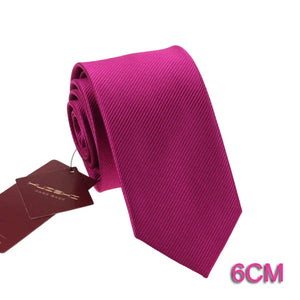 HUISHI Solid Color Neckties