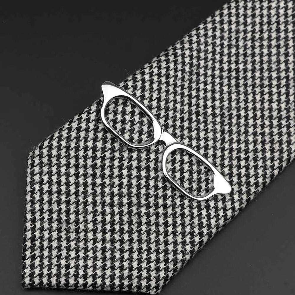 Chrome Stainless Steel Custom Shape Tie Clip
