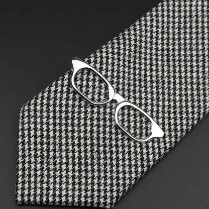 Chrome Stainless Steel Custom Shape Tie Clip