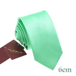 HUISHI Solid Color Neckties