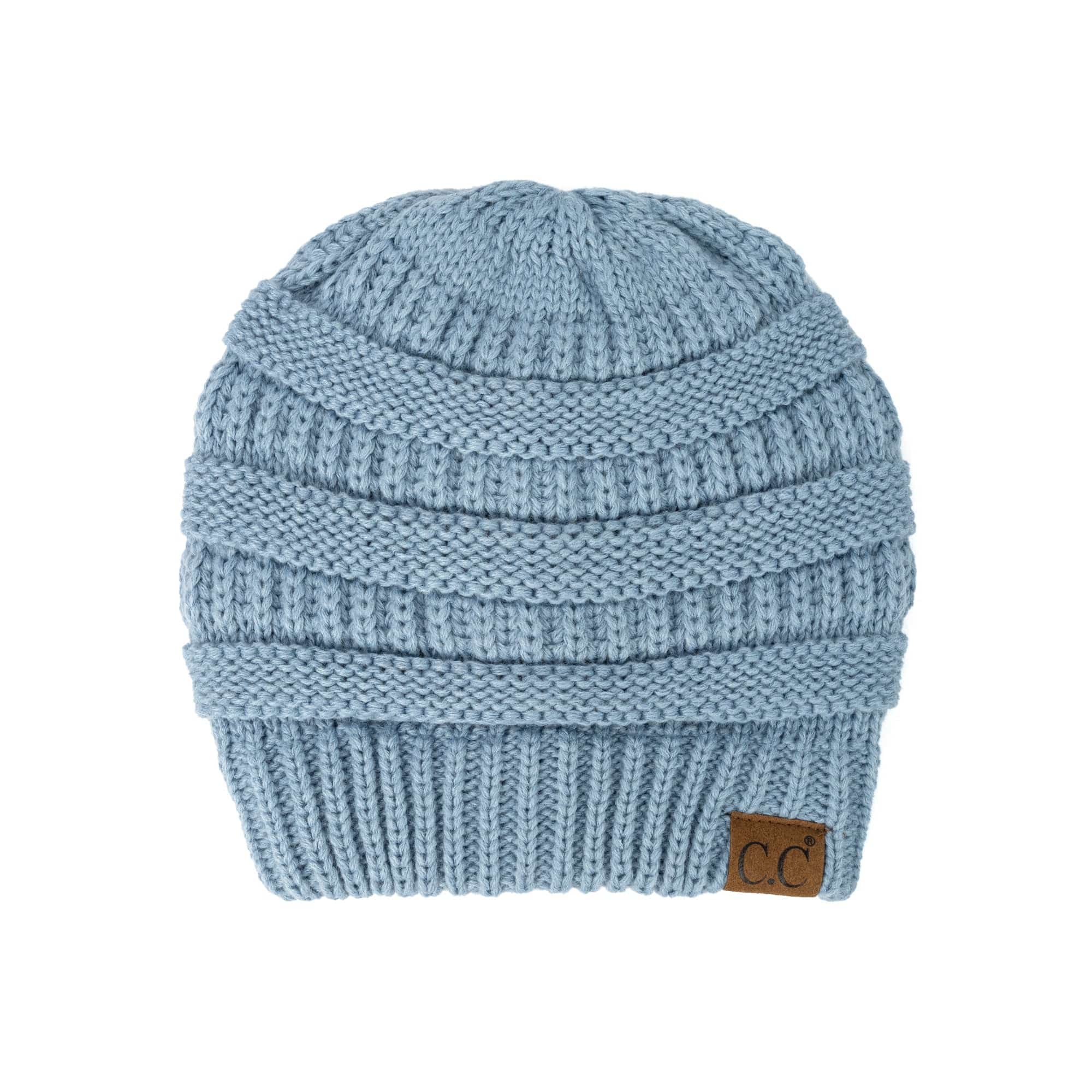 CC Popular Lined Cable Knit Skully Beanies Hats