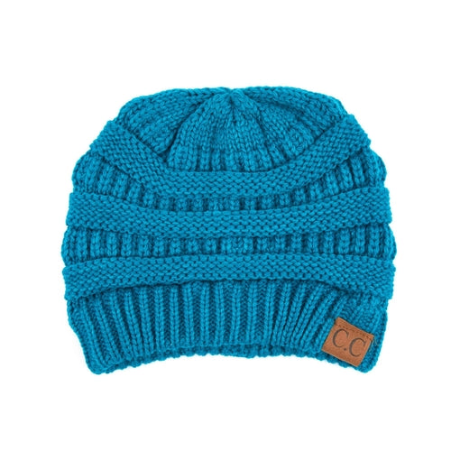 CC Popular Lined Cable Knit Skully Beanies Hats