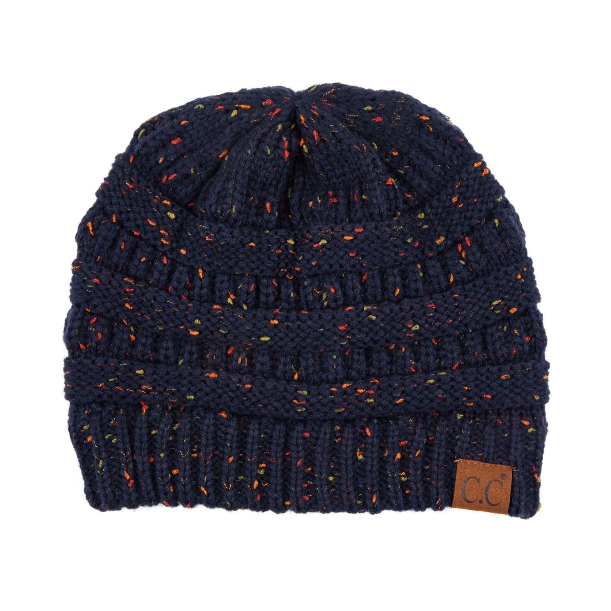 CC Cozy Confetti Cable Knit Skully Beanies Hats