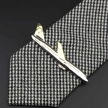 Chrome Stainless Steel Custom Shape Tie Clip