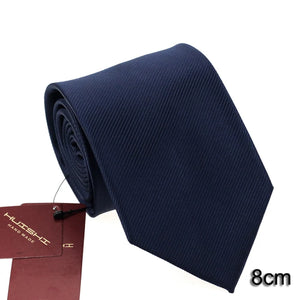 HUISHI Solid Color Neckties