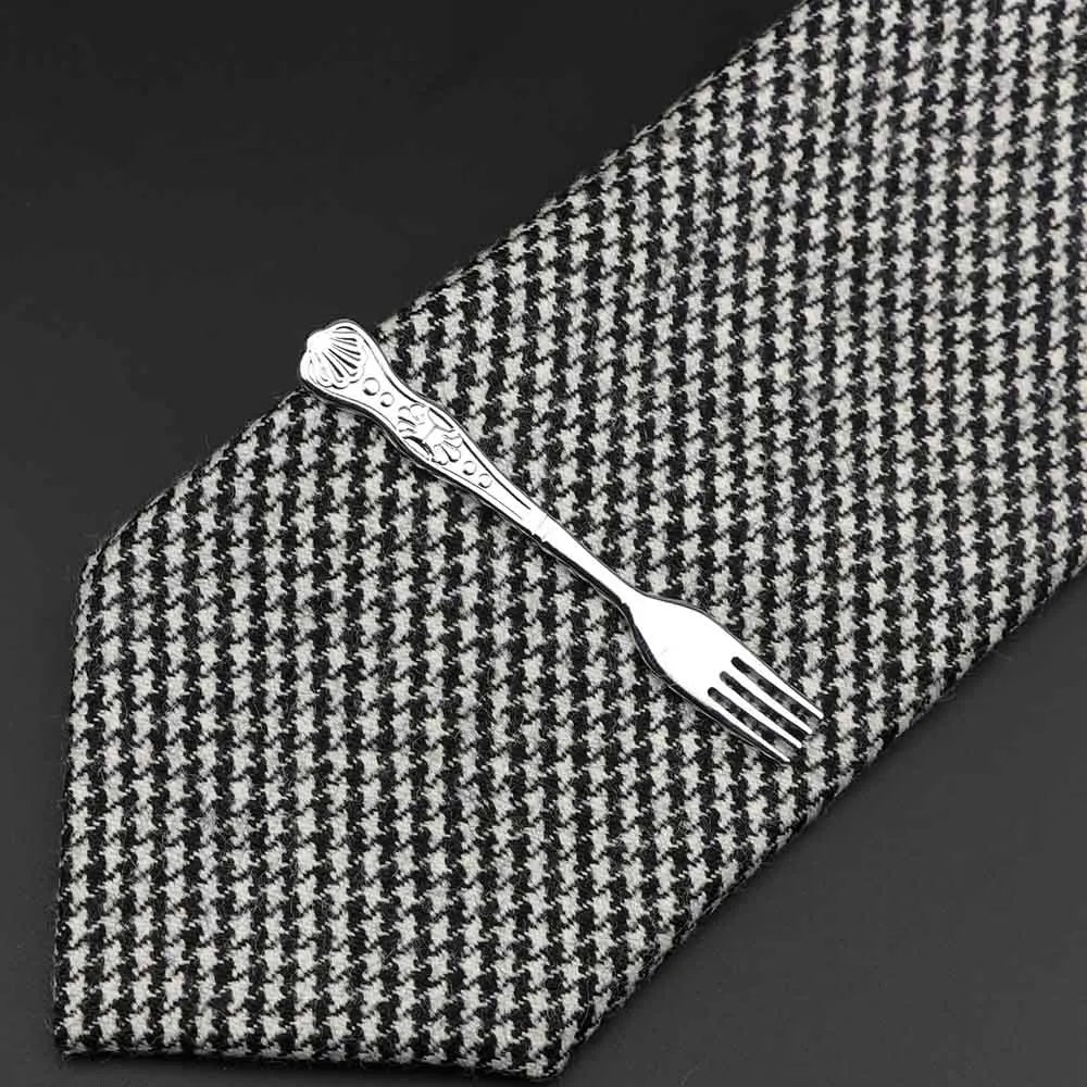 Chrome Stainless Steel Custom Shape Tie Clip
