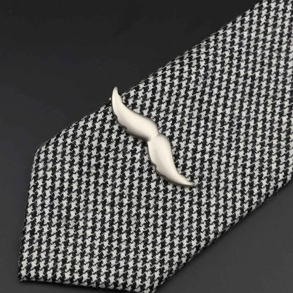 Chrome Stainless Steel Custom Shape Tie Clip