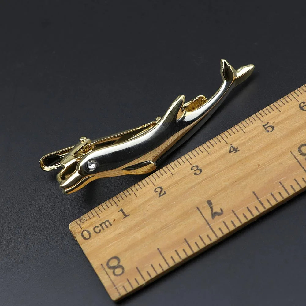 Chrome Stainless Steel Custom Shape Tie Clip