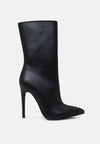 Micah Pointed Toe Stiletto High Ankle Boots