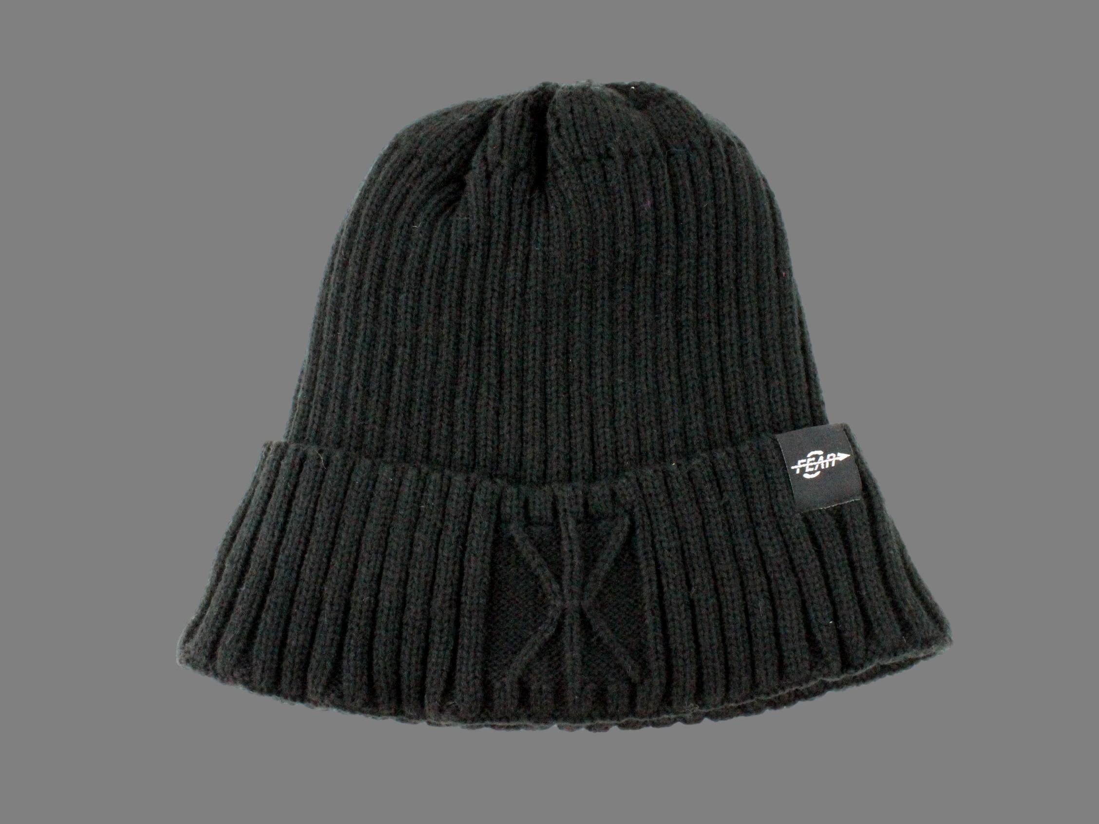 Warmest Watch Cap Black Plush Insulated Tactical Beanie Hat Warm Wool