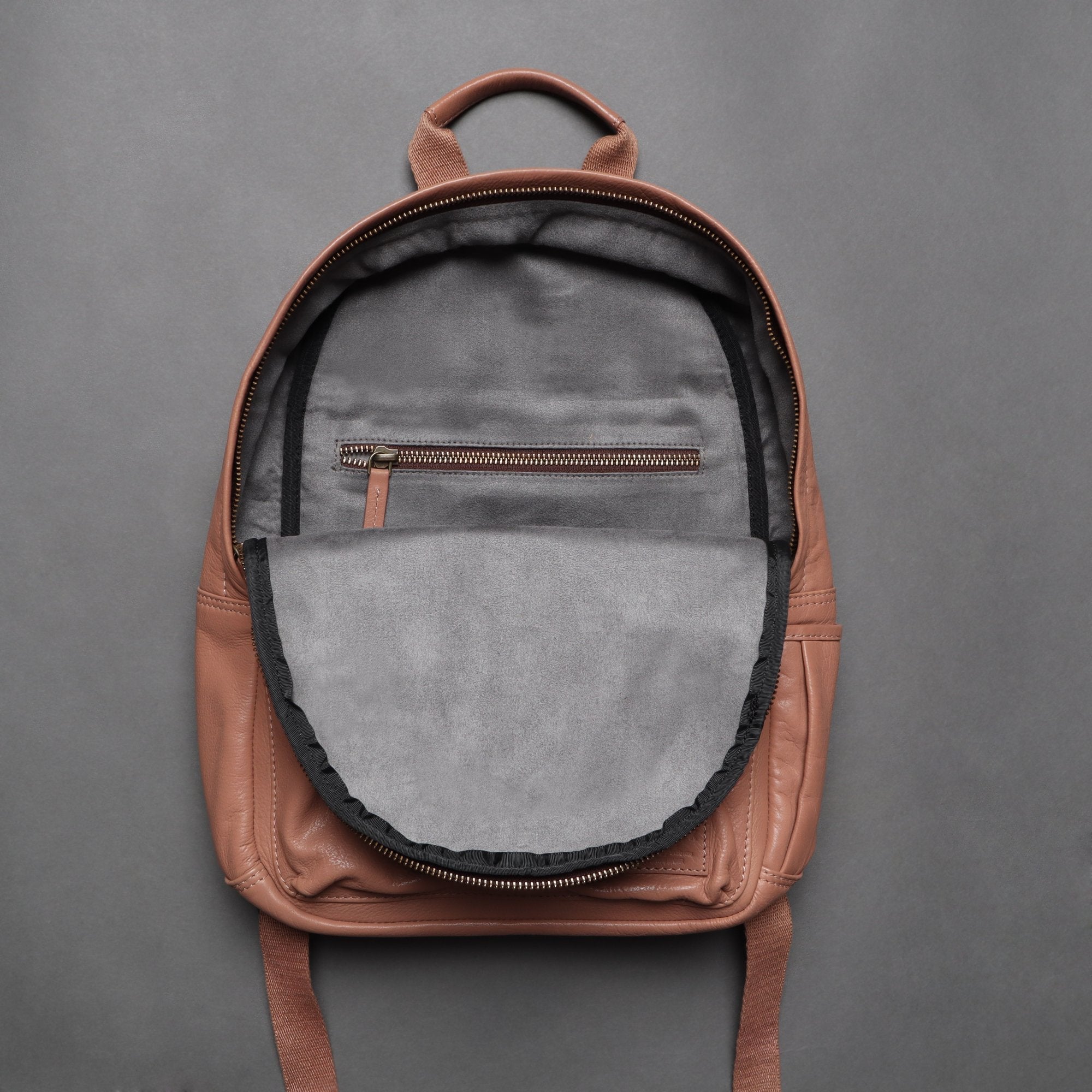 Mini Journey Leather Backpack