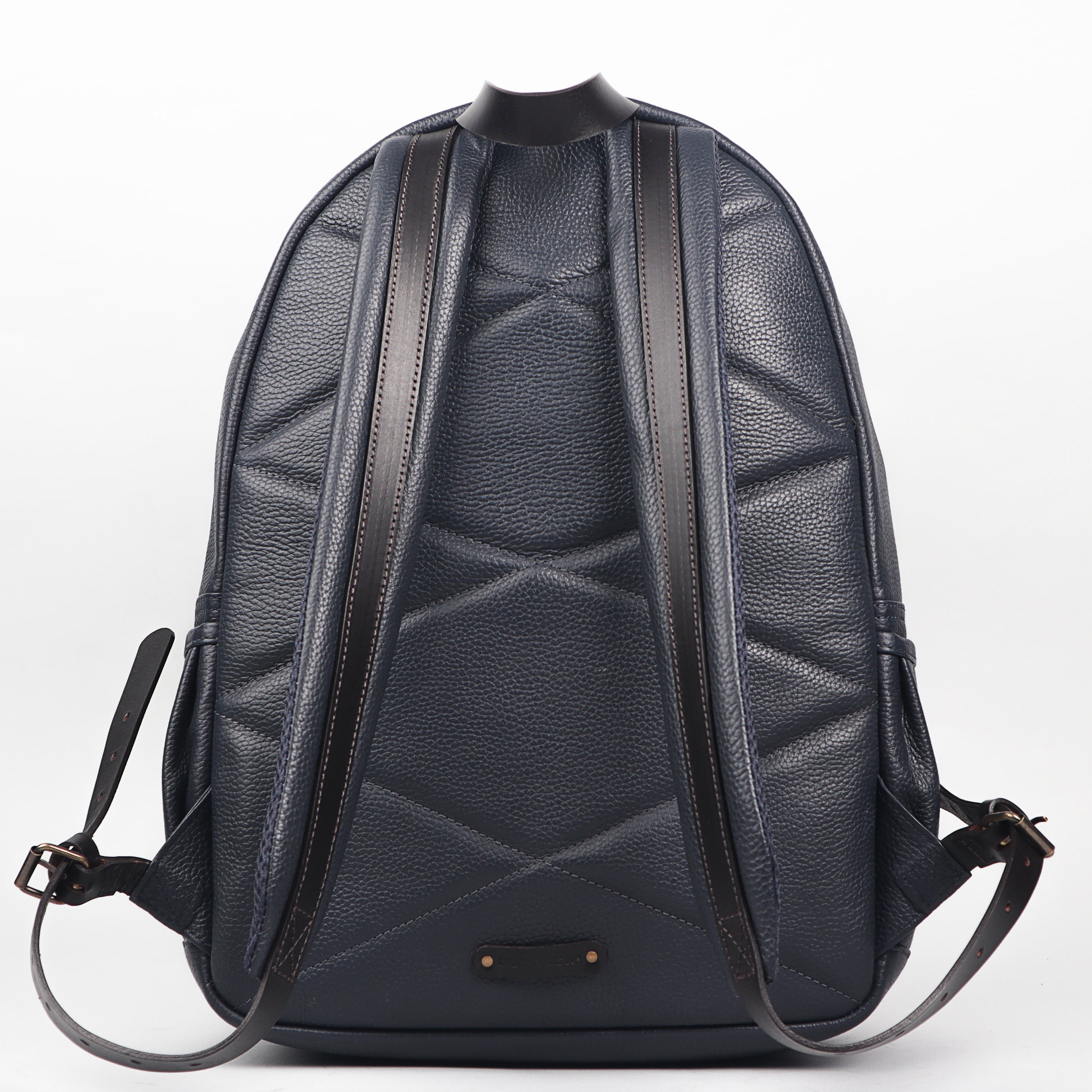 Weaved Journey Leather Backpack